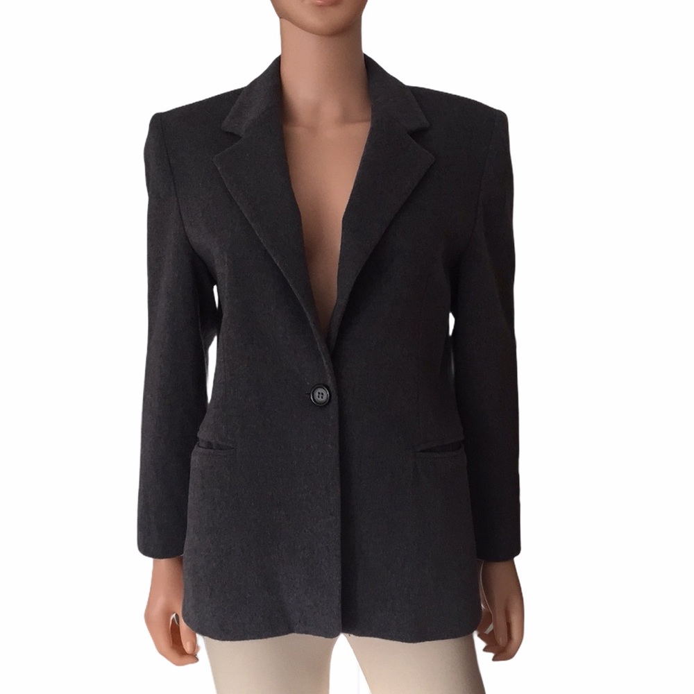 Vintage Jacobson’s Gray Wool Blazer Size 8P